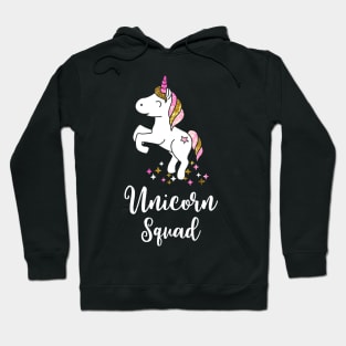 Unicorn Squad - Cute little glitter Unicorn Gift for kids and women Hoodie